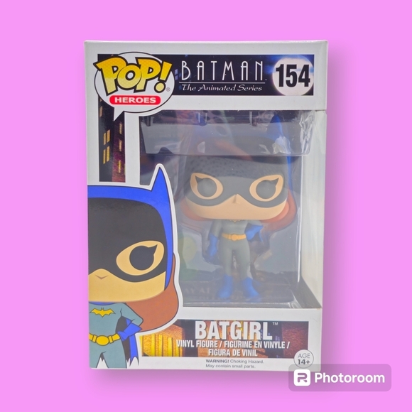 Funko POP! Batman The Animated Series Batgirl #154 Vinyl Figure - Picture 1 of 7
